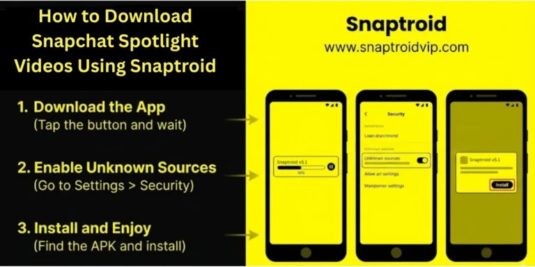 How to Download Snapchat Spotlight Videos Using Snaptroid - Featured image