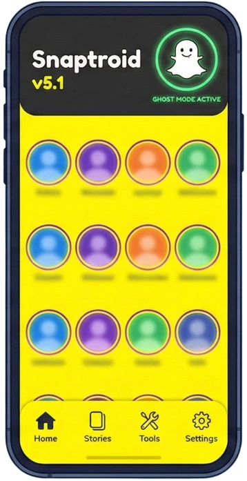 How to Use Snaptroid Latest Version Effectively 2 Snaptroid v5.1-Visual of the Ghost Mode