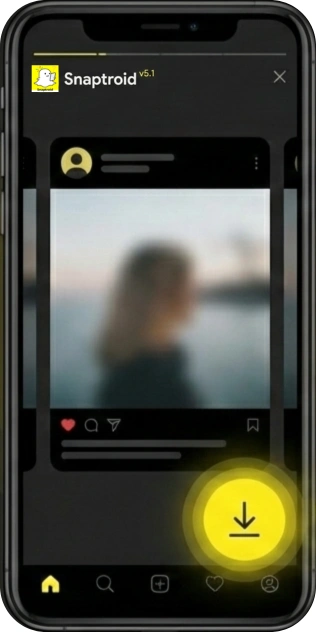 snaptroid secret download button